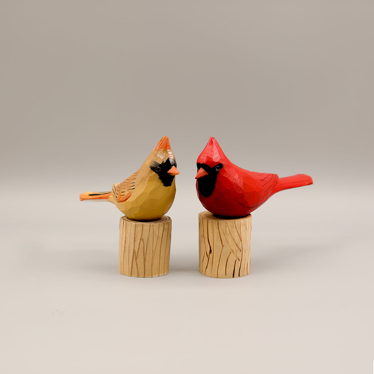 Male and Female Cardinals Set