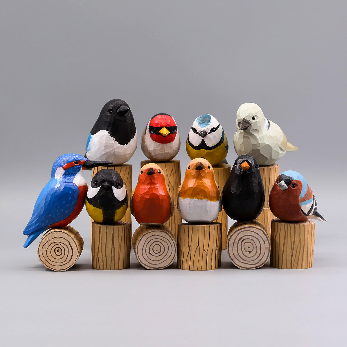 Set of 10 Birds