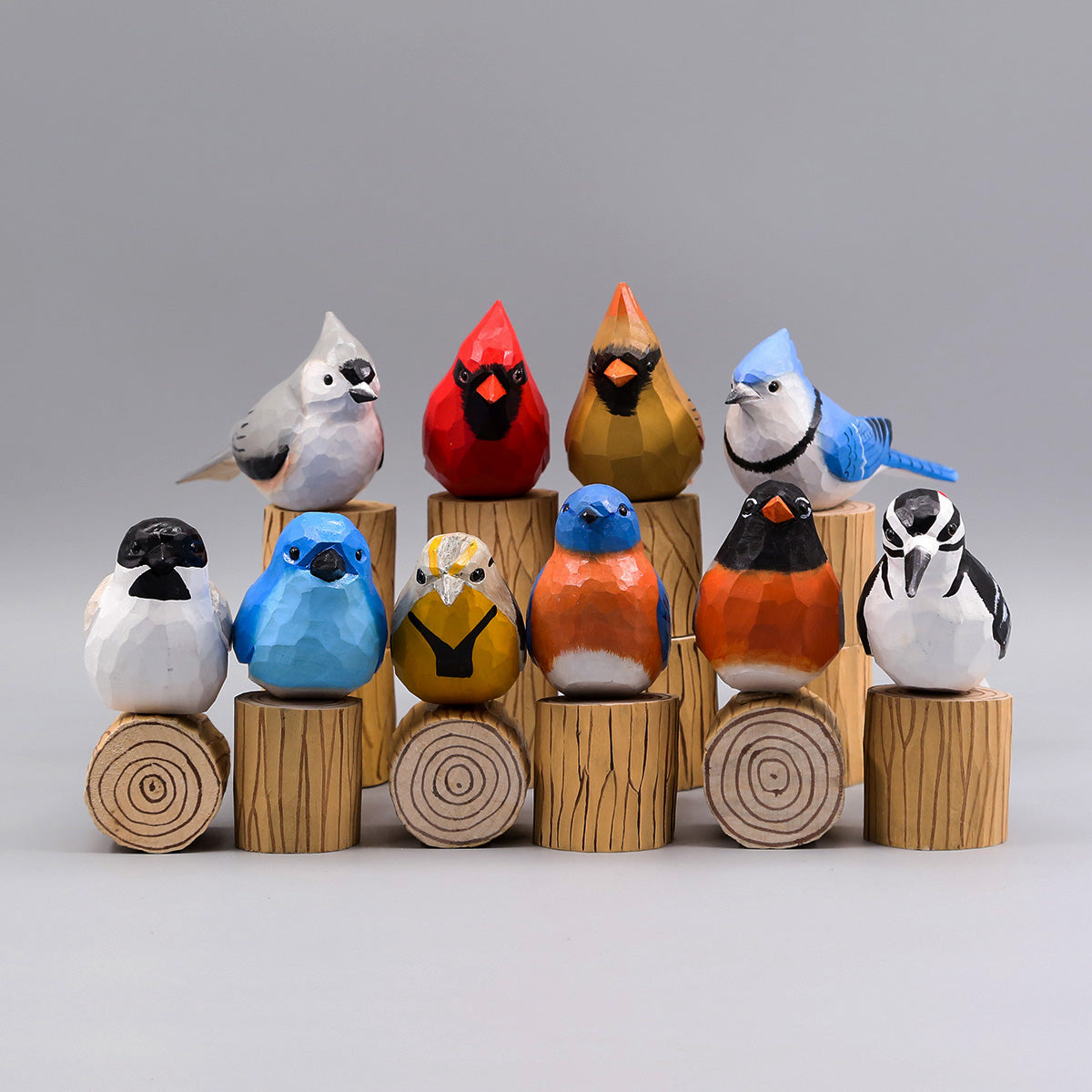 Set of 10 Birds