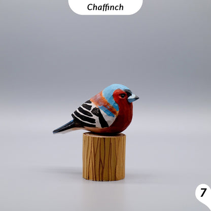 Handmade Birds + Stand