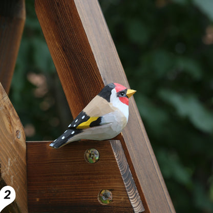 Handmade Birds + Stand