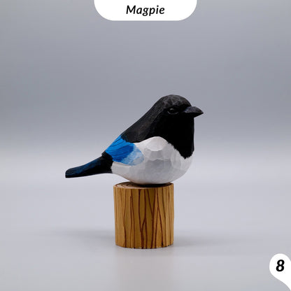 Handmade Birds + Stand