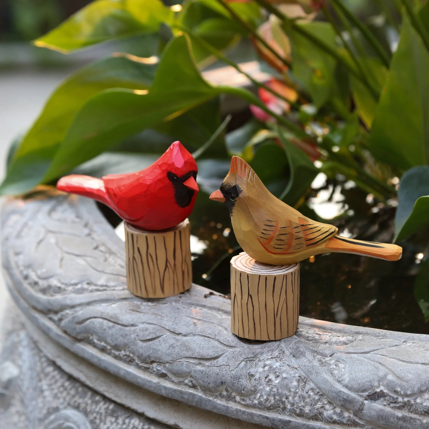 Male and Female Cardinals Set