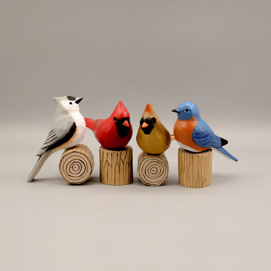 Set of 4 Signature Birds