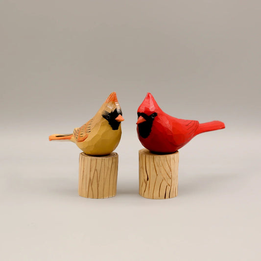 Male and Female Cardinals Set