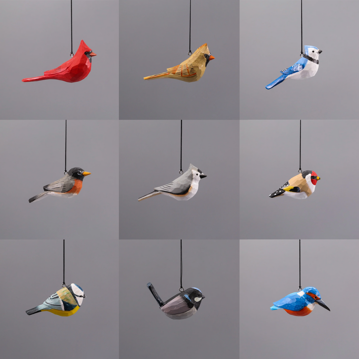 Full Set of 9 Ornaments