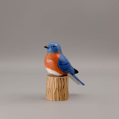 Eastern Bluebird + Stand