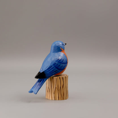 Eastern Bluebird + Stand