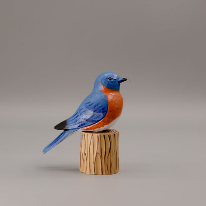 Eastern Bluebird + Stand