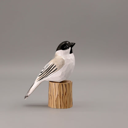 Black-Capped Chickadee + Stand