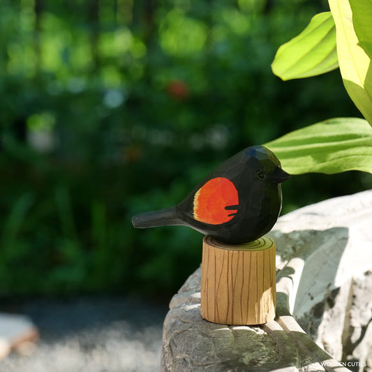 Red-Winged Blackbird #25 + Stand