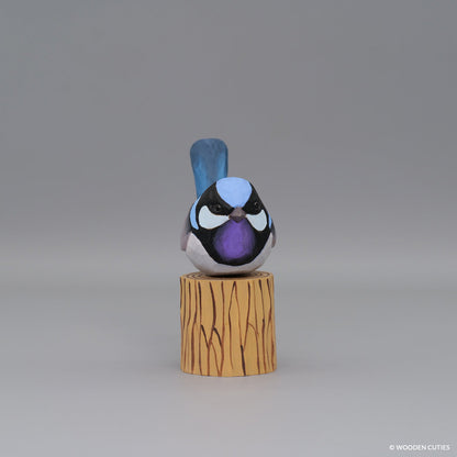 Superb Fairywren + Stand