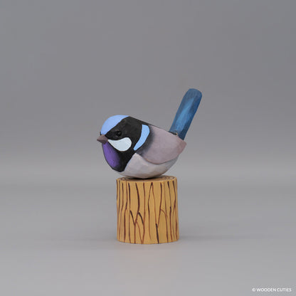 Superb Fairywren + Stand