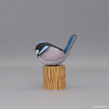 Superb Fairywren + Stand