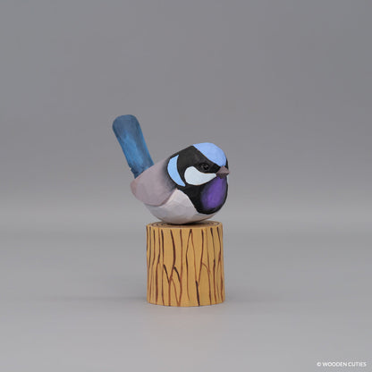 Superb Fairywren + Stand