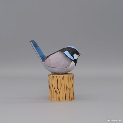 Superb Fairywren + Stand