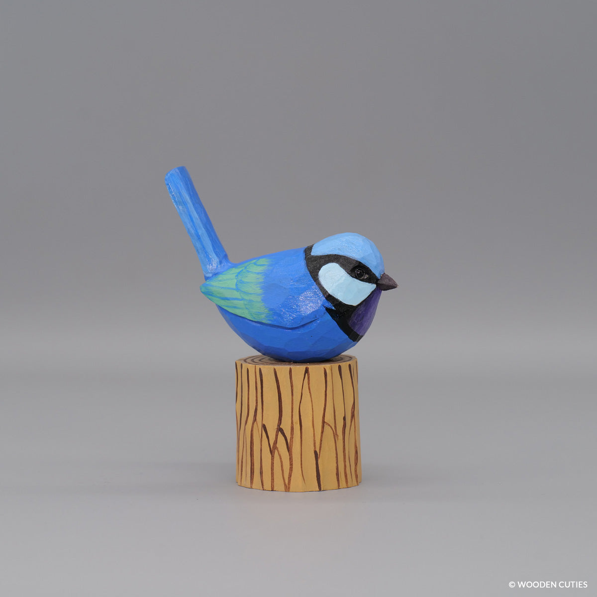 Splendid Fairywren + Stand