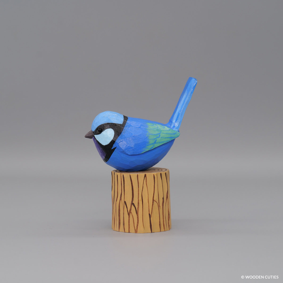 Splendid Fairywren + Stand