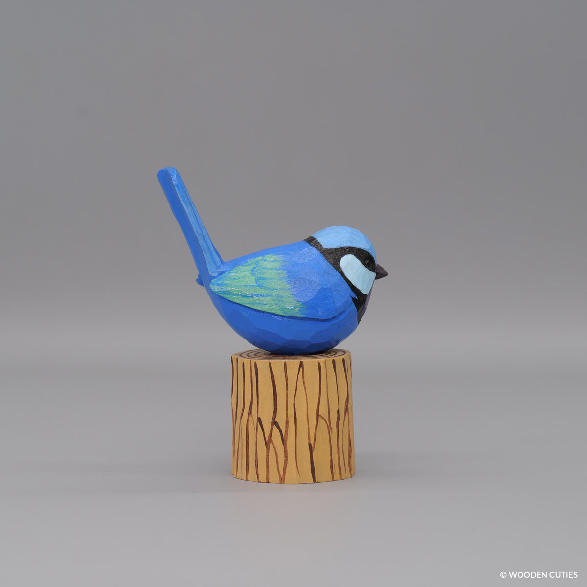 Splendid Fairywren + Stand