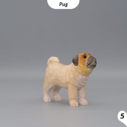 Handmade Wooden Dog