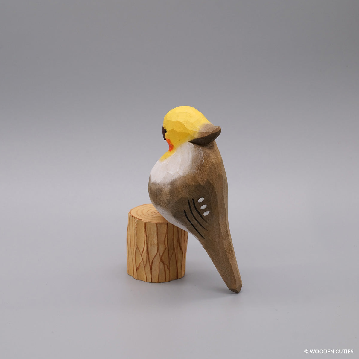 Grey Cockatiel + Stand