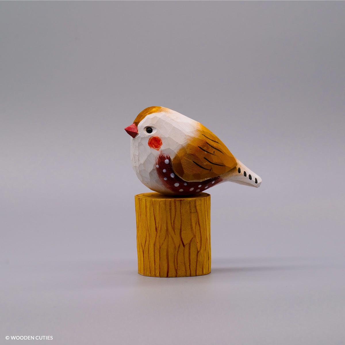 Zebra Finch #11 + Stand