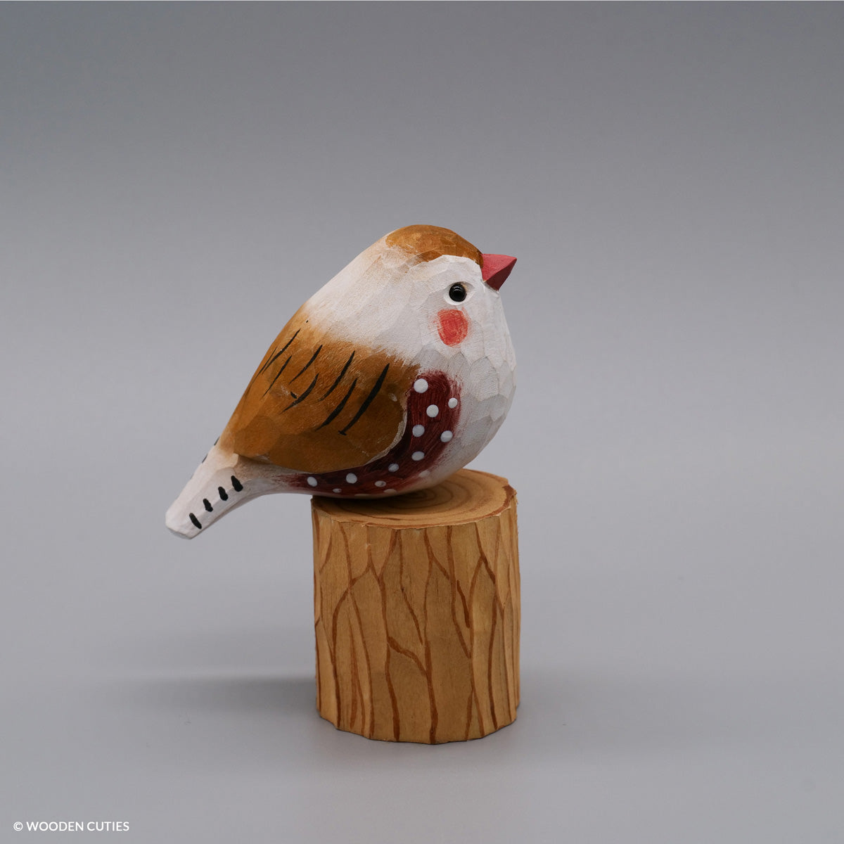 Zebra Finch #11 + Stand