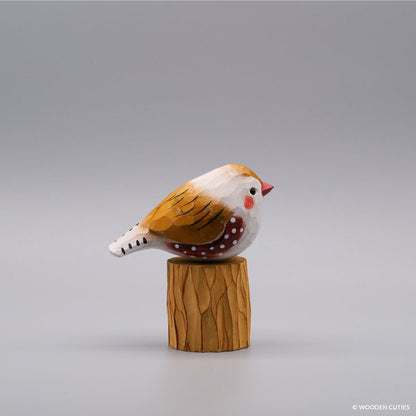 Zebra Finch #11 + Stand